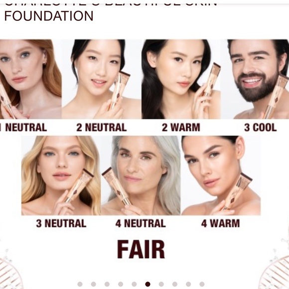 Charlotte Tilbury CHARLOTTE'S BEAUTIFUL SKIN FOUNDATION 1-2-3-4-5-6-7-8-9 - Picture 9 of 12
